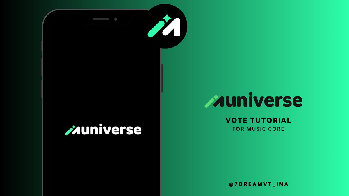 7DREAMVT_INA's tweet photo. Thread ]
🟩𝐓𝐔𝐓𝐎𝐑𝐈𝐀𝐋 𝐌𝐔𝐍𝐈𝐕𝐄𝐑𝐒𝐄🟩
for Music Core

🔗 Download &amp; Install
iOS : https://t.co/0iSDEXTp4U
Android : https://t.co/IA6MZyqsq8

#NCTDREAM #엔시티드림 https://t.co/nBuV8QE3hr