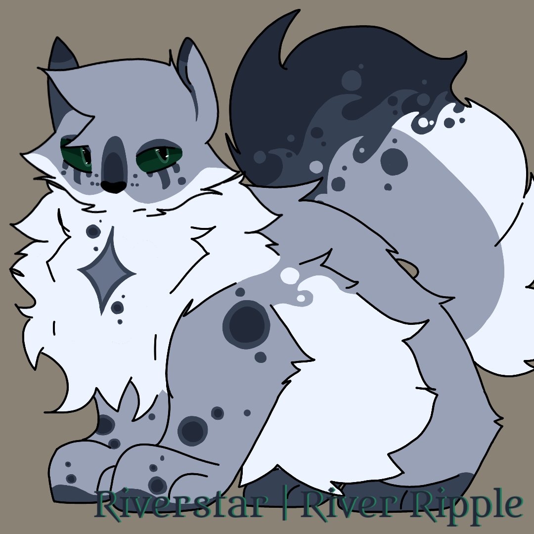 FogoMorto1's tweet photo. #wctwt #warriorcats #Hawkfrost #Leopardstar #Feathertail #RiverRipple #Riverstar https://t.co/izxrSclyBC