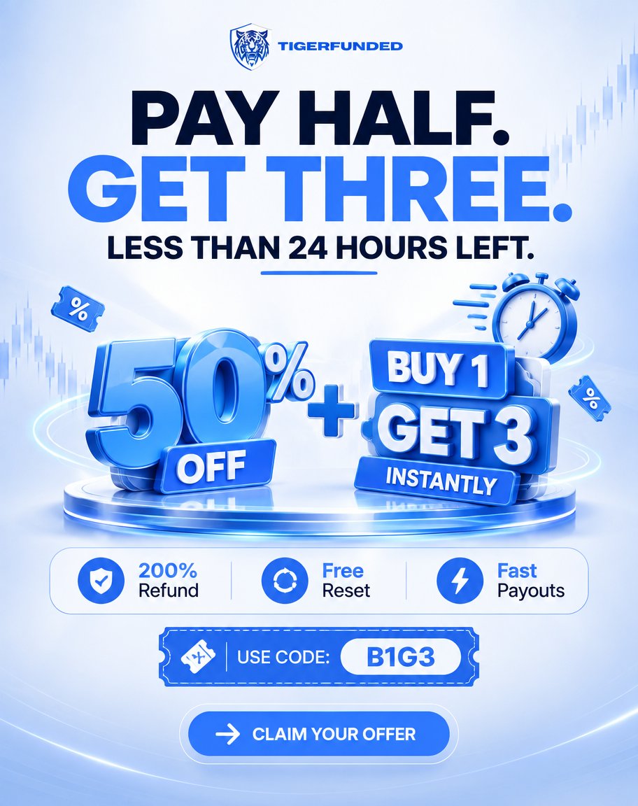 tigerfunded's tweet photo. Less than 24 hours left. π―β³
The current TigerFunded offer is almost over.
Get 50% off + Buy 1, Get 3 on eligible models with code B1G3.
Explore the available options before the offer ends.
Program eligibility, promotional conditions and terms apply.
#TigerFunded #TigerFundedCommunity #B1G3 #LimitedTimeOffer #TigerCommunity