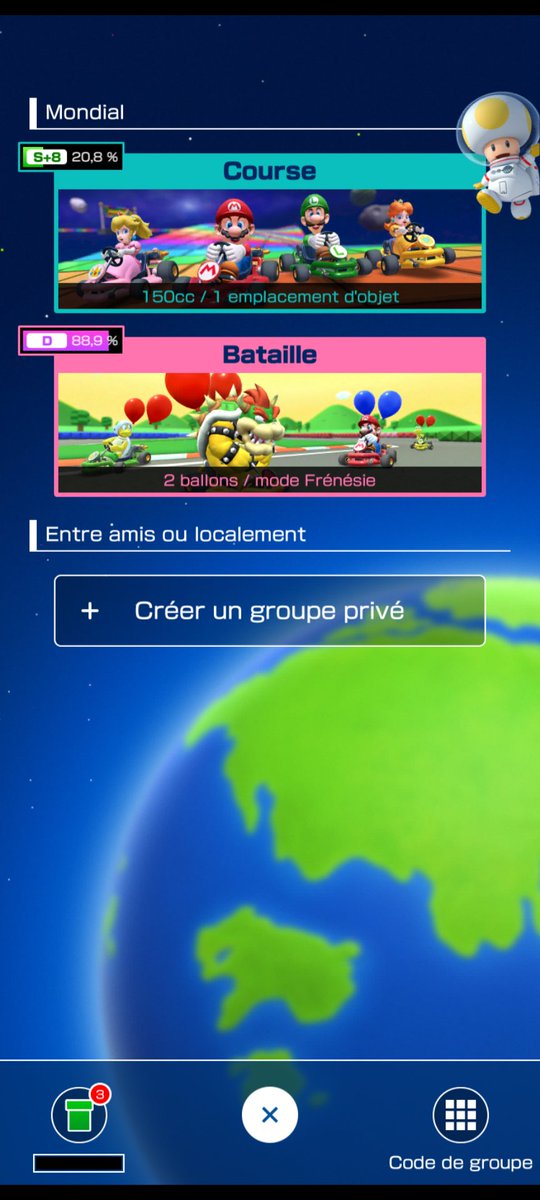 MenuGamepad's tweet photo. Officiellement la fin pour Mario Kart Tour.
C'était vraiment bien, dommage qu'aucune version offline de prévue.
J'avais lâché depuis la sortie de World mais j'y ai joué pendant plusieurs années et c'était super cool.
J'ai même passé plus de temps sur Tour que sur 8DX. https://t.co/ehZixMthhk