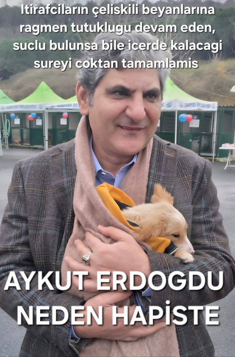 ugurdundarTV's tweet photo. Itirafcilarin çelişkili ifadelerine ragmen tutuklulugu devam eden Aykut Erdoğdu, suclu bulunsa bile hapiste kalmasi gereken süreyi coktan  tamamladi. 
Aykut Erdoğdunun tahliye edilmesini bekliyoruz.
#aykuterdogdunedenhapiste
#aykuterdogdutahliyeedilsin https://t.co/kKJo0Mo1Li