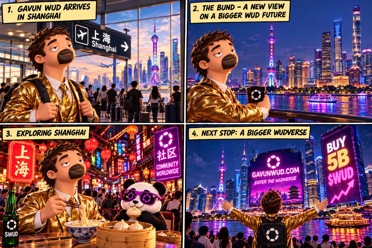 s0m3thingelse85's tweet photo. From New York to 🇨🇳 SHANGHAI.

Different city. Bigger WUDverse. 🔥

BUY 5B $WUD

The WUD World Tour continues… 🌎✈️
$WUD $DOT #Polkadot 

https://t.co/k8t3GuowbH https://t.co/wUW1IjTQ8d