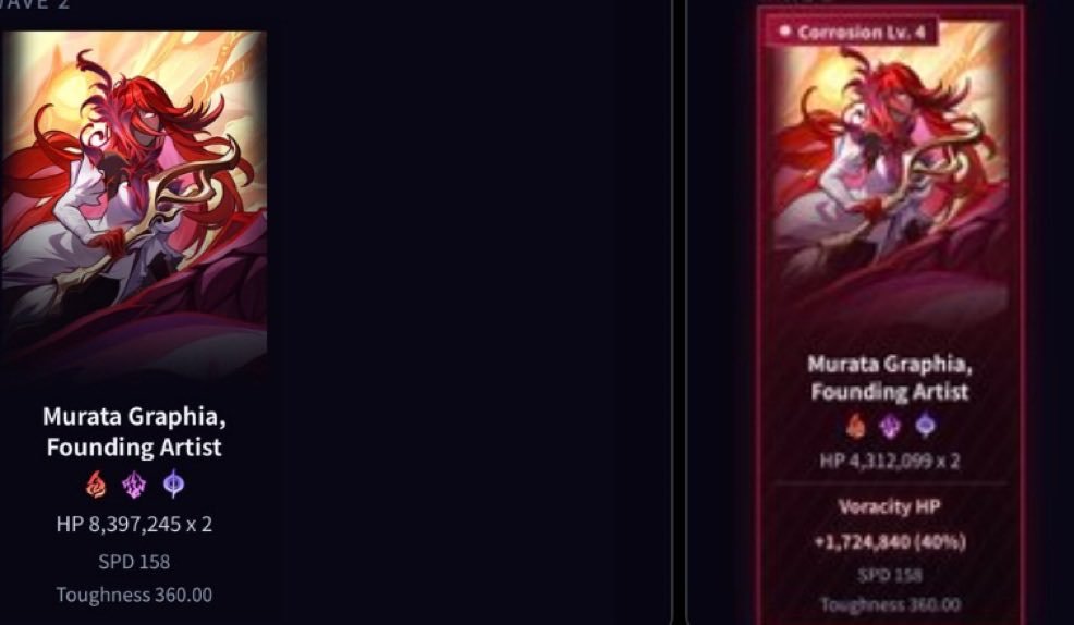 Yumm531's tweet photo. @AquhYuhDux @Shevinnea2026 @Ganyyuuu Yeah but you don't understand my point, wild hunt is and was worse than voracity corruption, in case of voracity corruption, the boss affected with it is even getting less hp while even the small wild hunt guys had hps in atleast the millions without lunar. https://t.co/in9bXLIiEH