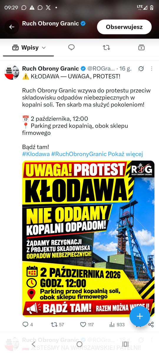 BonaAgnes's tweet photo. Alarm dla Kłodawy! Nie pozwólmy na dewastację bezcennych zasobów soli klodawskiej.
@PiotrWronaCzewa @ROGranic @RBakiewicz @KlubyGP @WolniPolacy24 
@RepublikaTV @TV_Trwam @wPolscepl https://t.co/76brx11fub