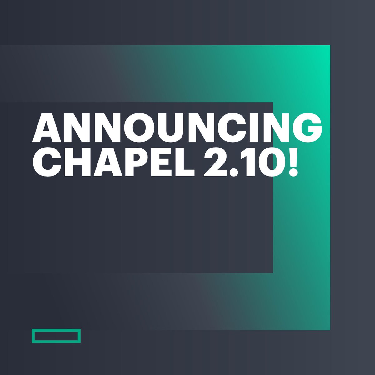 HPE_Developer's tweet photo. Chapel 2.10 is here! This release brings complete and productive union types, stack traces for thrown errors, and expanded public testing through GitHub Actions. Explore the highlights and see what’s new. #HPEDEV https://t.co/LjcRYfznwo https://t.co/8PolisNi3u