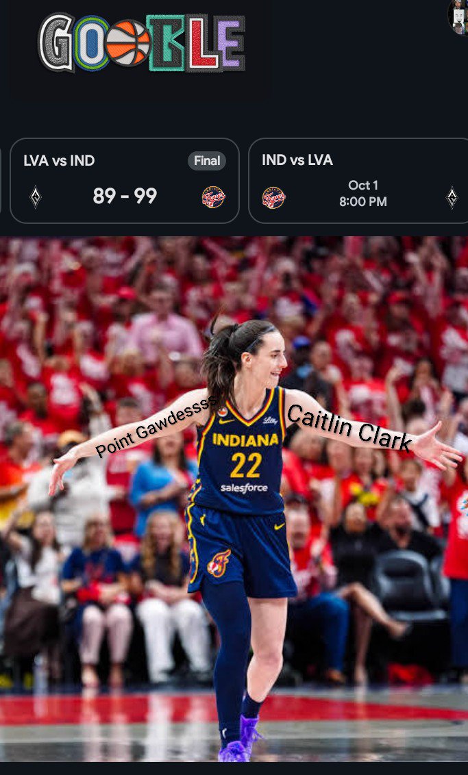 MrSpiritsRaven's tweet photo. @SportsPatriotUS There Is Only One Face Of The WNBA.
There IS ONLY ONE CURRENT #GenerationalPhenom in the #WNBA
#TheCaitlinClarkEffect 💫🌟✨⭐ https://t.co/5AyGMP1E2d