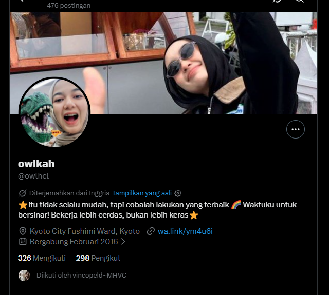 FITRIMAYAN7003's tweet photo. @owlhcl   
hati-hati sama ini akun, dia ganti nama wkwkwk, penipu gestun, pemakan uang org susah. Gak akan aku maafkan kau penipu

#zonauangㅤ #zonaba #zonajajan #gestun https://t.co/60eMd6HIBP