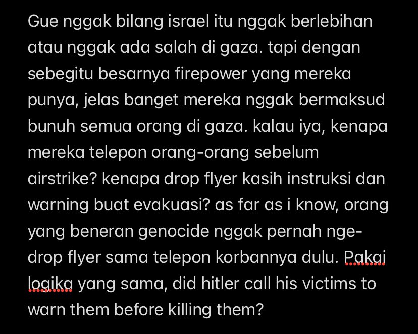 SSJBLoL's tweet photo. @Veyyalv @seunghanq “Ga perlu menunggu sebuah populasi habis baru lu bilang genosida” dah lah, gue gak bisa berkata kata lagi sama otaknya yang terlalu mudah ditipu. Baca nih note dan jangan memutar balik fakta lagi https://t.co/0oqlA7W2Mx