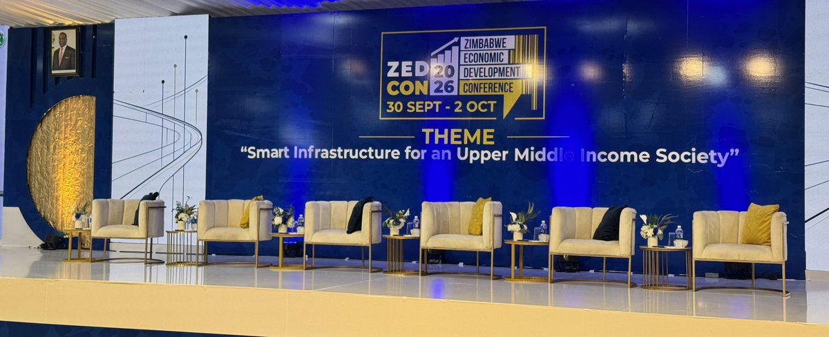 TreasuryZW's tweet photo. ZEDCON 2026

Follow ZEDCON 2026 Live proceedings on our official social media handles. 
Be part of the conversation!!

https://t.co/u3WTcXnVUb

https://t.co/6LTxSz4mv9 https://t.co/pzC0hqtg4G