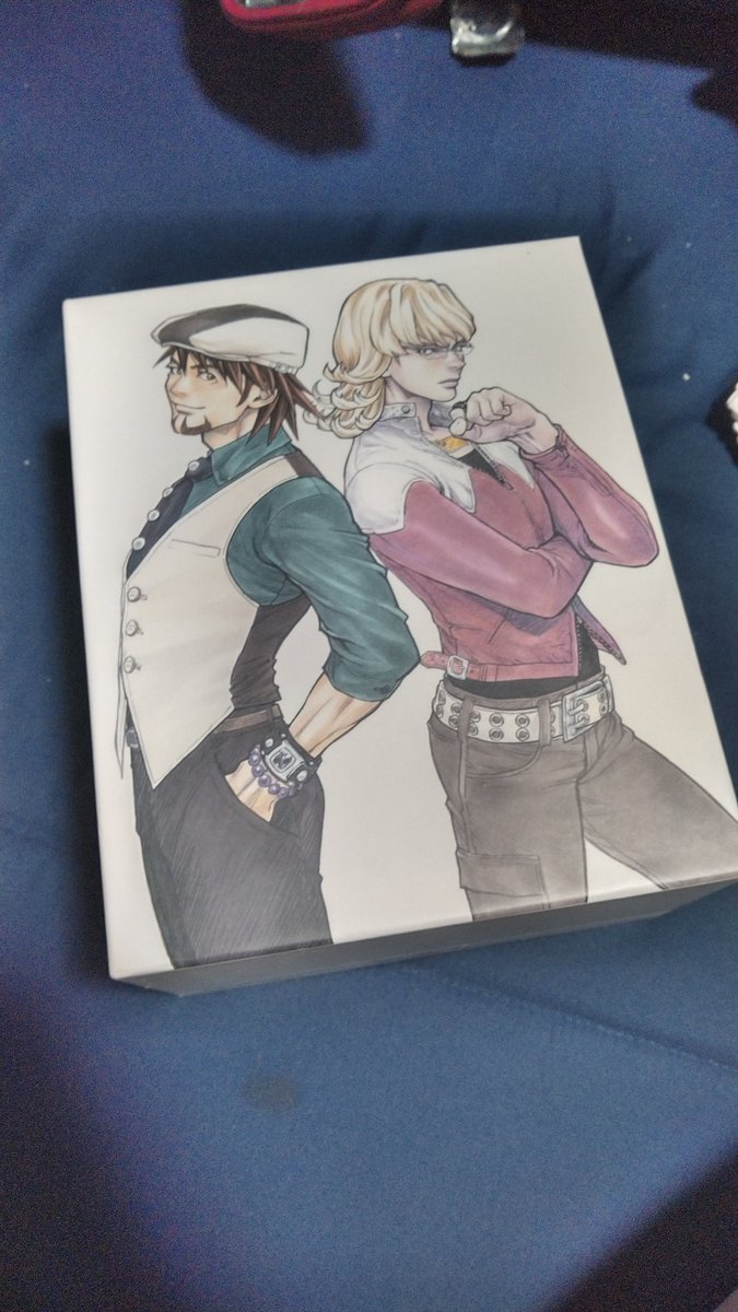 if_noma's tweet photo. タイバニの舞台を観劇し終えまして…
改めてちゃんと原作を見たい！！！となりまして…
買ってしまいました！
TIGER＆BUNNY BluRayBOX(˙꒳​˙* )
まぁ、他にもいろいろ買ってはいるのですが(^_^;)
欲しいと思った時が買い時ですのでd(˙꒳​˙* ) https://t.co/7p6FP3zcQx