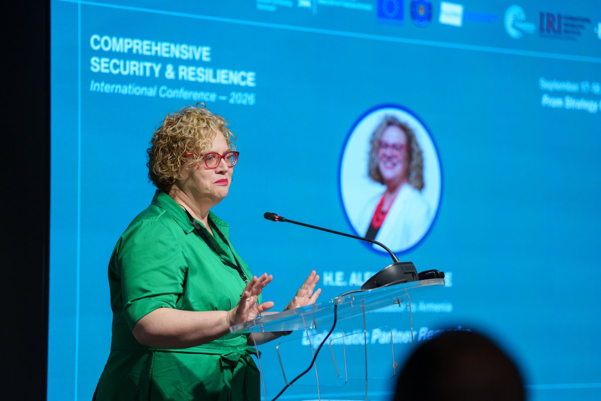 WGSA_inAction's tweet photo. 📌 "From Strategy to Action": The 3rd Annual Two-Day International Conference "Comprehensive Security & Resilience — 2026" Held in Yerevan

🔗 More: https://t.co/80fHfDaoZB

@NikolPashinyan | @FinlandinSC  | @KiNarinen | @UKinArmenia | @MargeKahar | @MFAestonia | @margaryan_armin