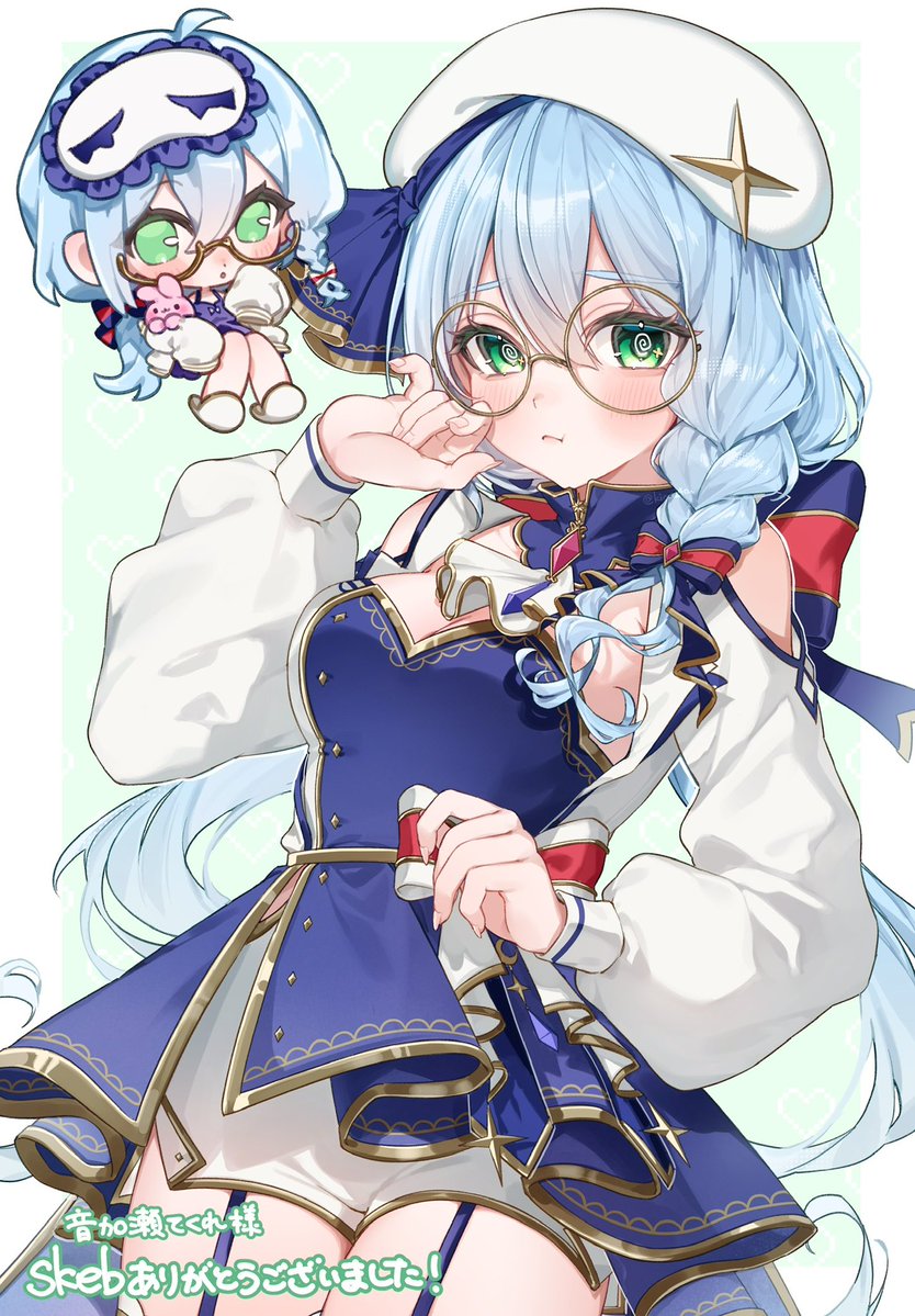 kimt140n's tweet photo. #skeb リクエストありがとうございました〜🎀 https://t.co/BNFEfaRH3V