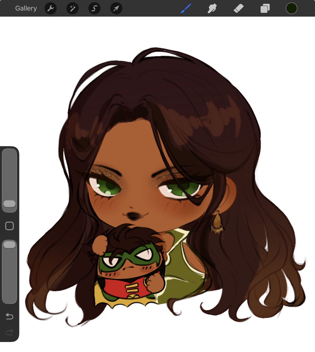 jaywalkertodd's tweet photo. #TaliaAlGhul i hope you like her!! she's holding her baby https://t.co/hjtOd61WXo