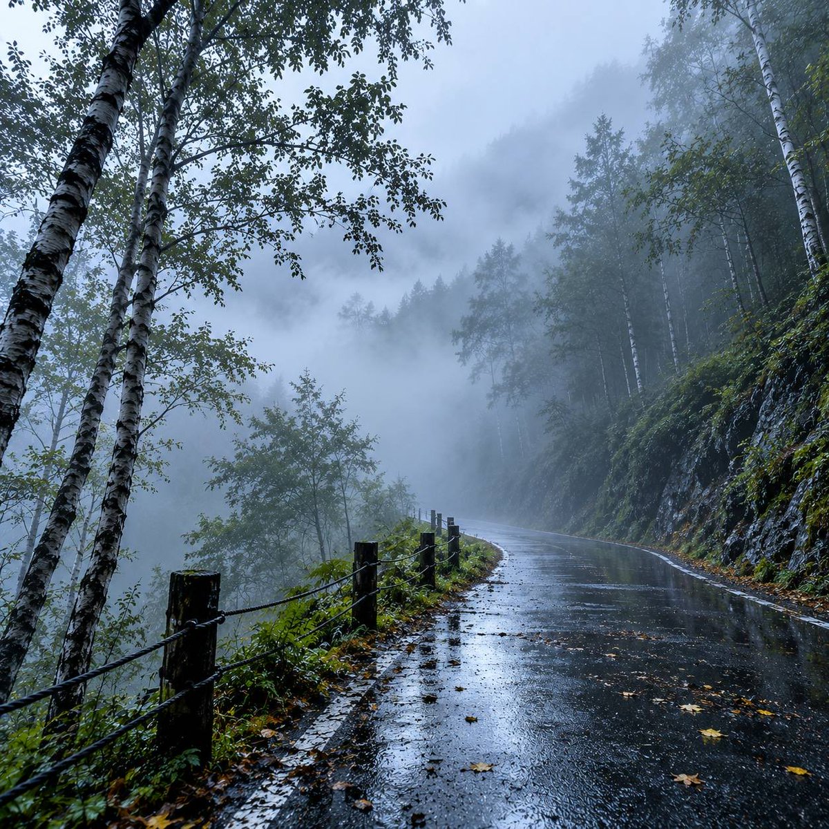 GivingBoxem8bp's tweet photo. This road wasn’t on the map. 🌫️

Would you keep going?

#Fog #MistyForest #Japan #Nature #HiddenJapan #Adventure #Moody https://t.co/PyfhjyMKGQ