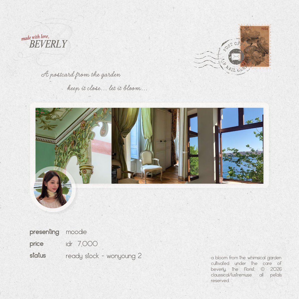 claussical's tweet photo. ☁️🩵🍃... help me to repost? thank you! 

for the beautifully messy, quietly magical days ♡ 8 freshly picked ready stock layout from the garden, featuring wonyoung &amp; rei of ive~ 

love, #zonauang https://t.co/AiPZ9AGBKH