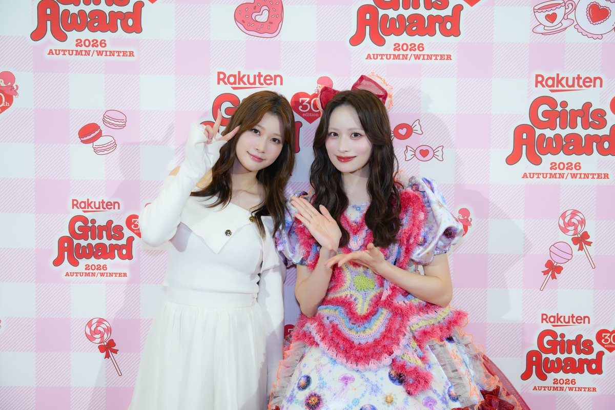 CANDY_TUNE_'s tweet photo. #ガルアワ2026AW にて
CanCam専属モデルの
#生見愛瑠 ( @meruru20020306 )さんとお写真📸✨

ありがとうございました🫶

♥️立花琴未

#CANDYTUNE #きゃんちゅー https://t.co/WUgvXGgeZn