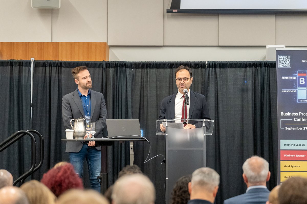 BPMConf's tweet photo. What a way to start the #BPM2026 main conference! 

Yesterday, Tom Davenport received the first-ever BPM Lifetime Achievement Award! 🏆👏

Today, we kick off with Opher Baron’s keynote, followed by research sessions, forums, demos &amp; tutorials.

See you there! https://t.co/ElkNlti0jw