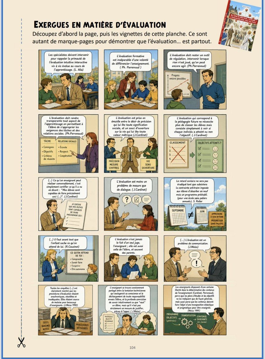 diversifier's tweet photo. Phase terminale pour ce dernier chapitre. "Au coeur du réacteur scolaire"", 110 pages originales entièrement consacrées aux pratiques de l'évaluation POUR les apprentissages, #eduinov enfin disponible sur le site https://t.co/MFgohtydFw https://t.co/R43aQVNbsL
