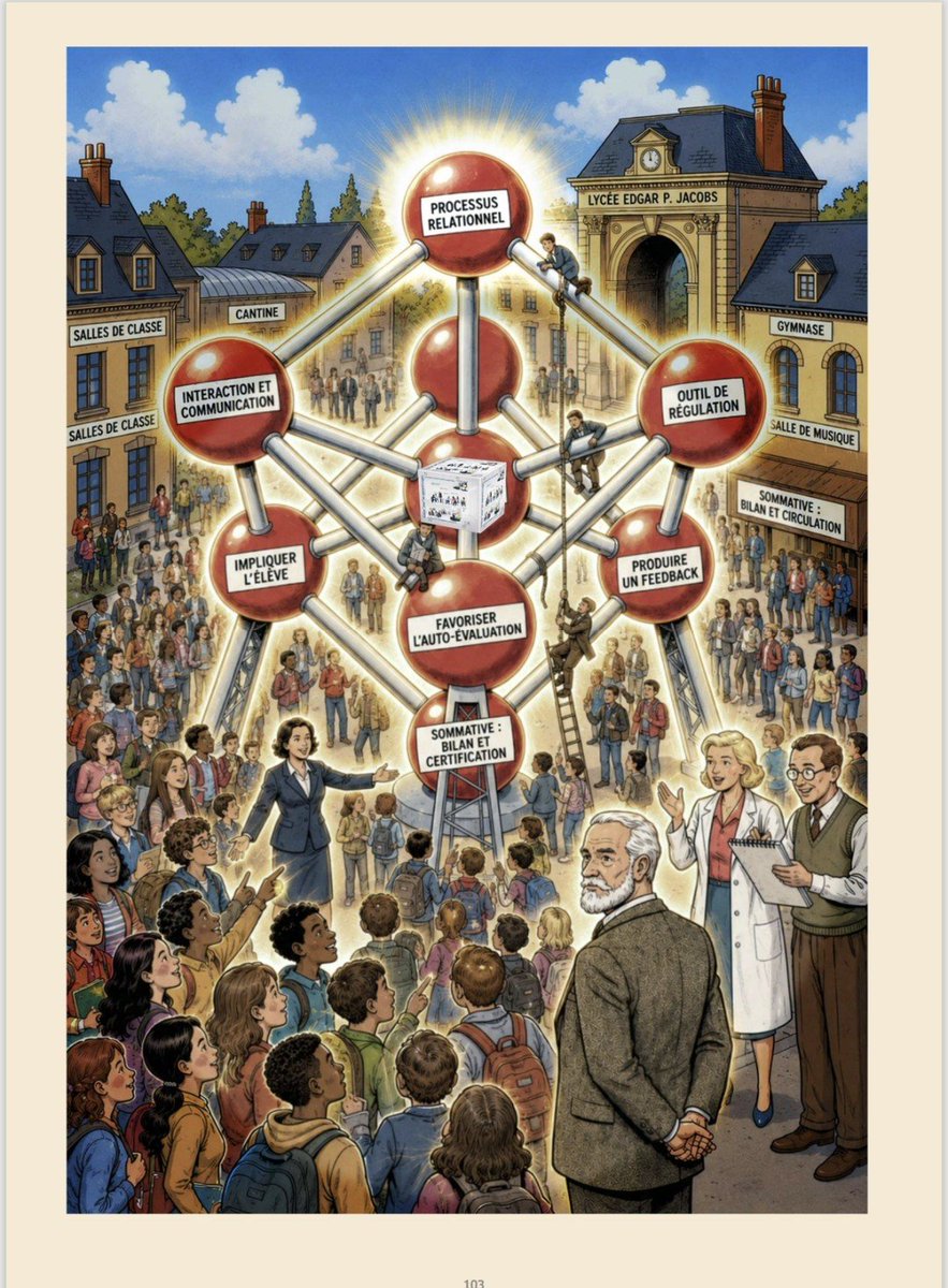 diversifier's tweet photo. Phase terminale pour ce dernier chapitre. "Au coeur du réacteur scolaire"", 110 pages originales entièrement consacrées aux pratiques de l'évaluation POUR les apprentissages, #eduinov enfin disponible sur le site https://t.co/MFgohtydFw https://t.co/R43aQVNbsL