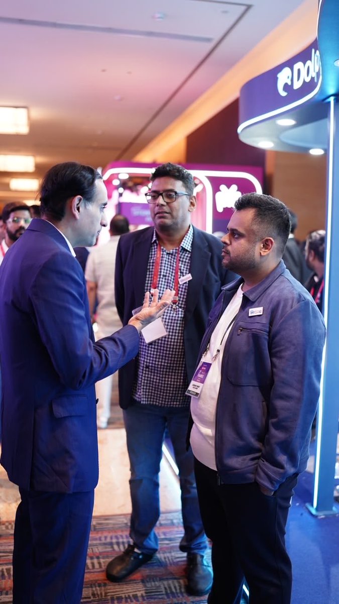 trydolphinai's tweet photo. Splash of inspiration at the Dolphin AI space @ficci_india 
@rahulkanwal from the newsroom to the future of AI video Studio 

#dolphinai #trydolphinai #ficciframes2026 #aistudio https://t.co/kwv9VSzQ4v