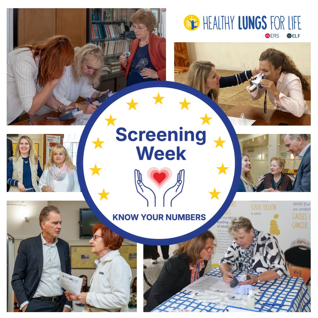 EuropeanLung's tweet photo. 🫁 How healthy are your lungs? 

A simple spirometry test can help identify problems earlier and support better lung health. 

📍 Find an #EUScreeningWeek event near you: https://t.co/DGIeZPXSKw 

#KnowYourNumbers #HealthyLungsForLife #BreatheCleanAir @EuroRespSoc @CleanAirFund https://t.co/3qSHmLJLLJ