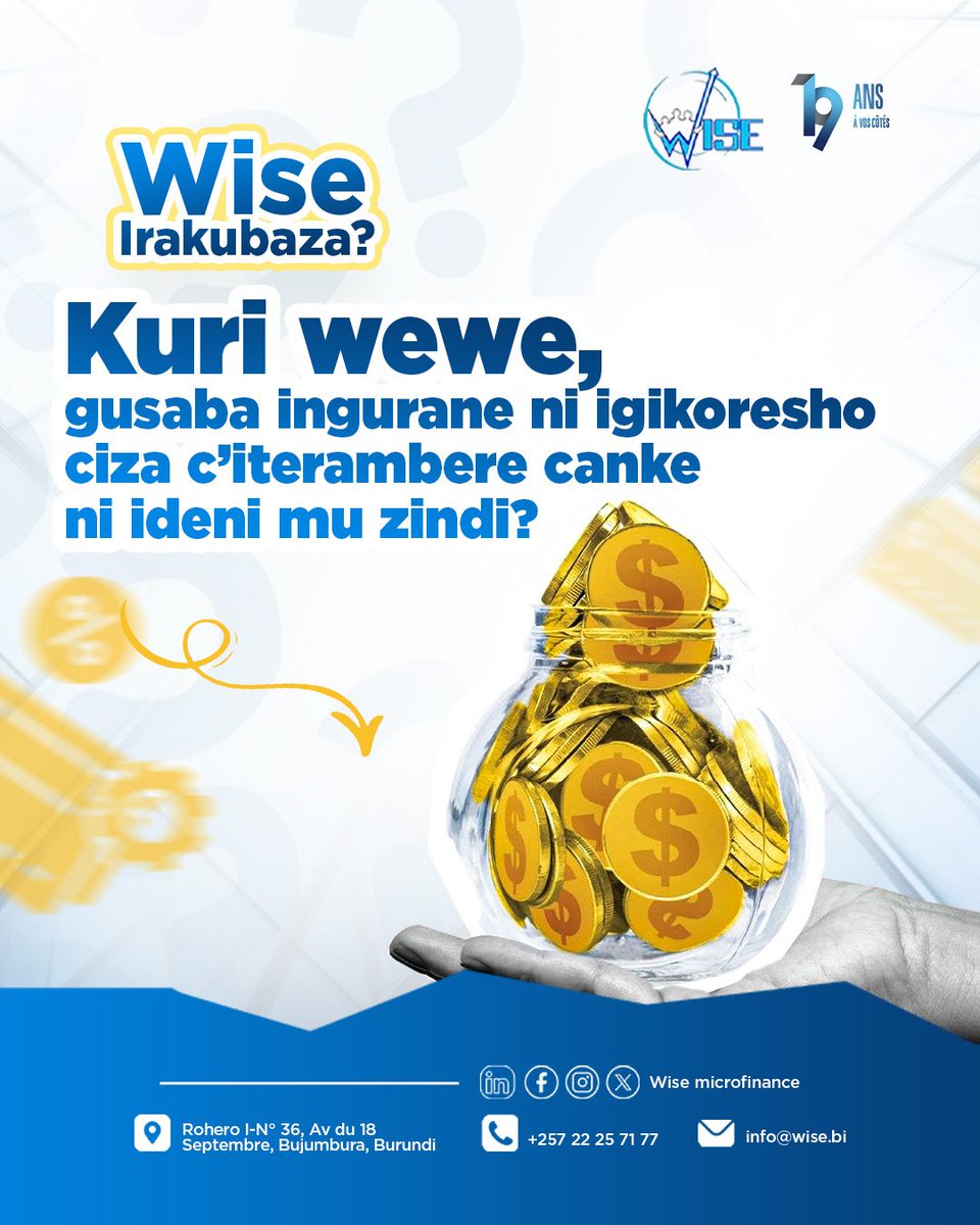 Wise_imf's tweet photo. Soyons honnêtes deux secondes.

Pour vous, un crédit, c’est quoi ?

Un outil pour avancer ou une dette de plus ? Qu’est-ce qui fait réellement la différence entre un crédit qui aide à avancer et un crédit qui devient un poids ?

Tubarire...

#WiseIrakubaza #WiseMicrofinance https://t.co/bQeAM6elTF