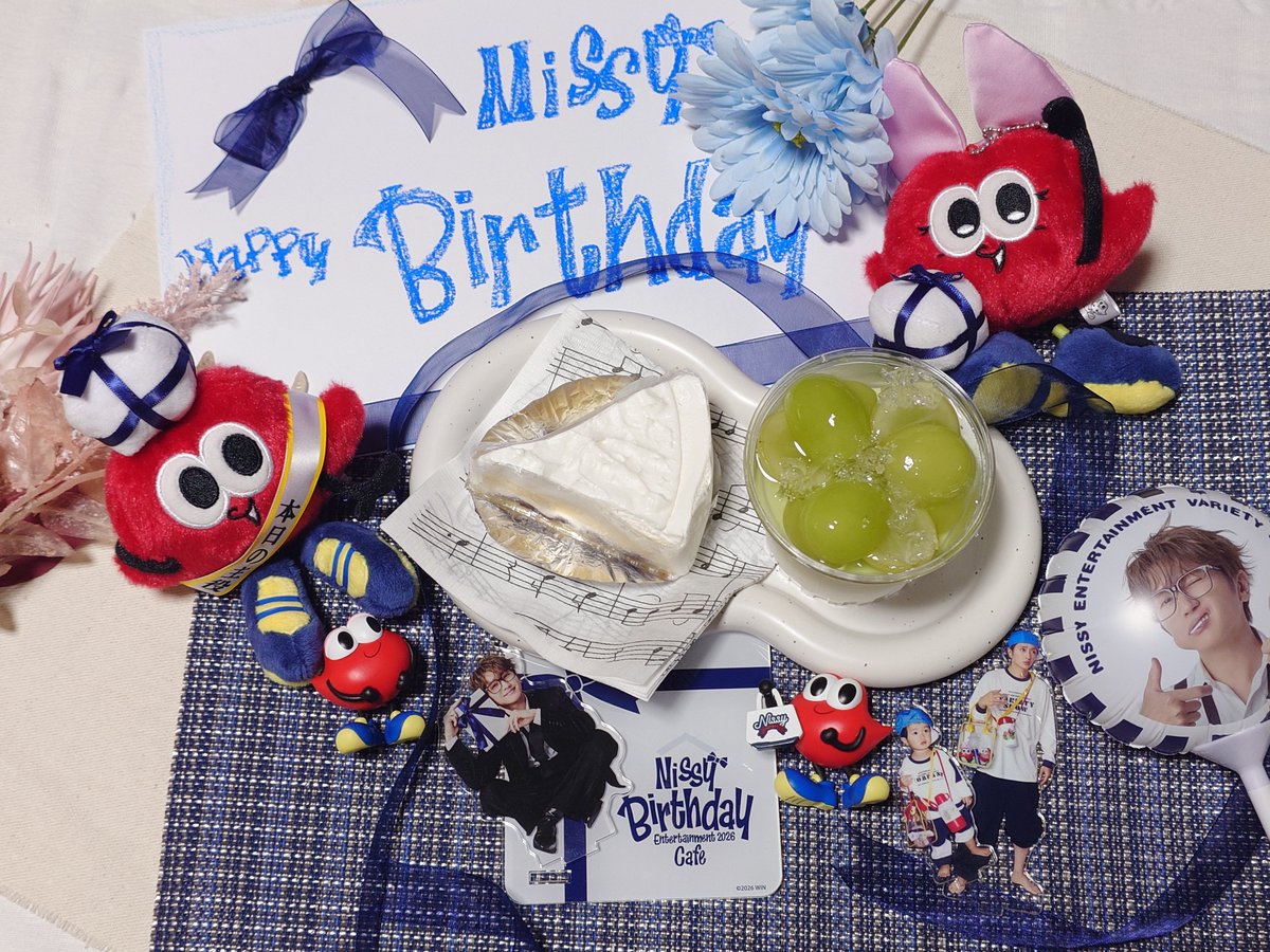 assa826's tweet photo. Nissy誕生日おめでとう🎉🎂✨
体調第一でにっしーがこれからも笑顔でいられますように…✨💋
#Nissy
#西島隆弘 https://t.co/Df7FVhVogV