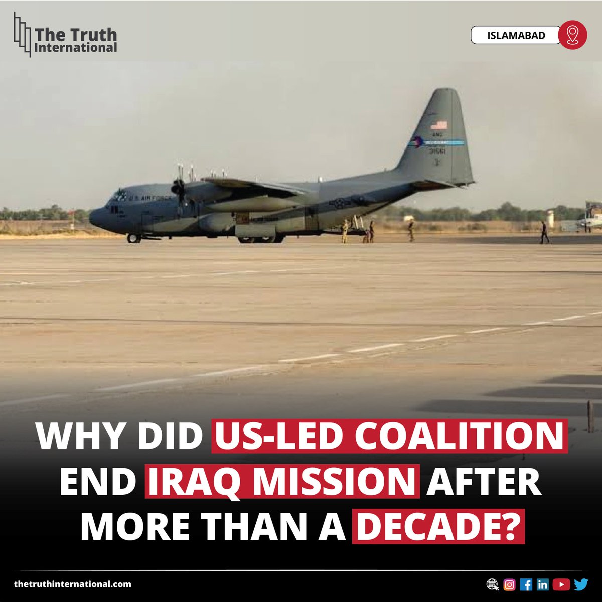 ttimagazine's tweet photo. Why did US-Led Coalition End Iraq Mission After More Than a Decade?
Details:
https://t.co/lokVlWQZU8
#US #LedCoalition #IraqMission #Decade #UnitedStates #Iraq #4500SoldiersKilled https://t.co/rdErult8M8