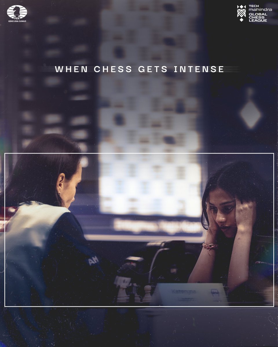 GCLlive's tweet photo. The kind of battles we’re already missing 🔥

#TechMGCL #GlobalChessLeague #BeyondTheMove https://t.co/8gRn7O0SNl