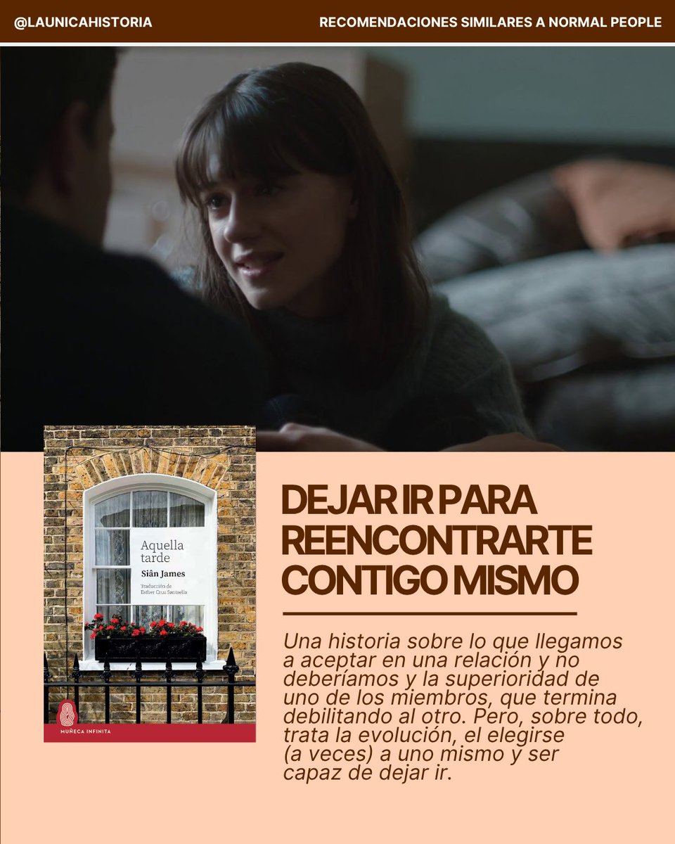 virginiagarzaB's tweet photo. Os dejo por aquí algunas recomendaciones de libros si os gusta la serie #NormalPeople 👇🏻 https://t.co/pvYpBwTE8F
