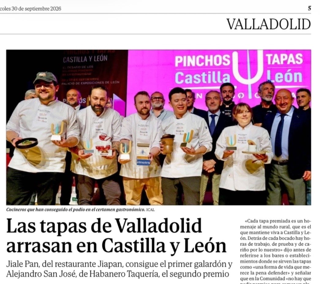 Ohara911's tweet photo. Valladolid se alza con los principales galardones del @CPinchosCyL Estamos viviendo una generación de cocineros extraordinaria, que demuestra lo que ya sabíamos: la tapa es patrimonio de España, pero es en Valladolid donde se convierte en una experiencia memorable 💜 @spainistapas