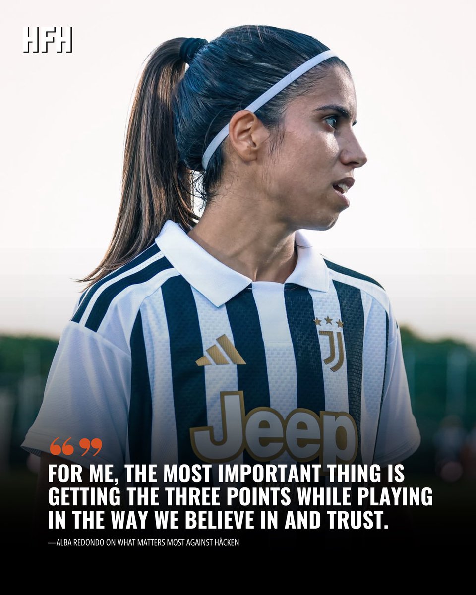 HerFootballHub's tweet photo. Alba Redondo has made a strong start to life at Juventus, scoring six goals since her summer move from Real Madrid. 🤩

Now, she and Juventus turn their attention to Häcken in the UEFA Women’s Champions League. 🏆

Full article ➡️ https://t.co/tAaoStyU78 https://t.co/pTzOM2dVqh