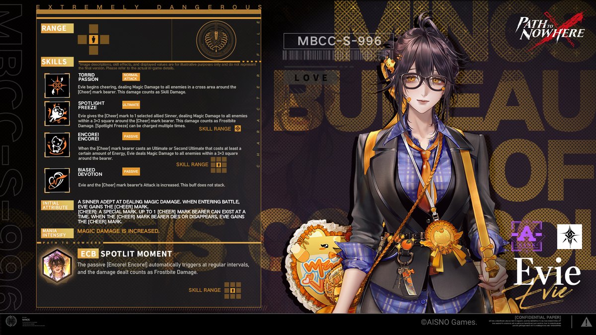PathtoNowhereEN's tweet photo. ■ MBCC-S-996 Evie
■ Arcane Tendency

"My love for my idol is like a supernova...!"

#PathtoNowhere #PTN #HeartbeatsONAIR https://t.co/FaIYUf3kni