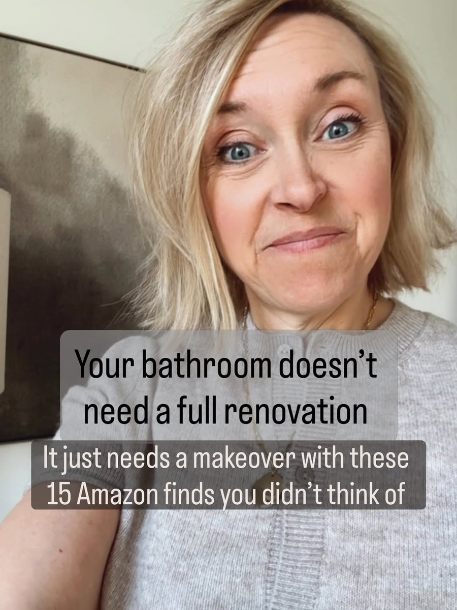 lemonleafhoi79b's tweet photo. 🍋 Follow + Comment SEND PLEASE to get my list of AMZON bathroom finds for a space refresh! Even a bathroom needs some style with tools that function well and look great!

📌 How to Shop
Comment SEND and Follow along to easily see the requested link. Y... https://t.co/ByalqcLsbu