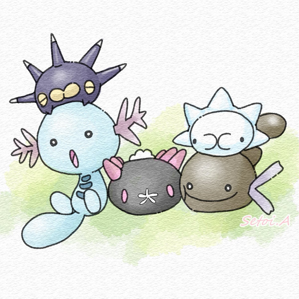 aone666's tweet photo. おもちもちもちウパーももちもち https://t.co/NvVxwp6QMM
