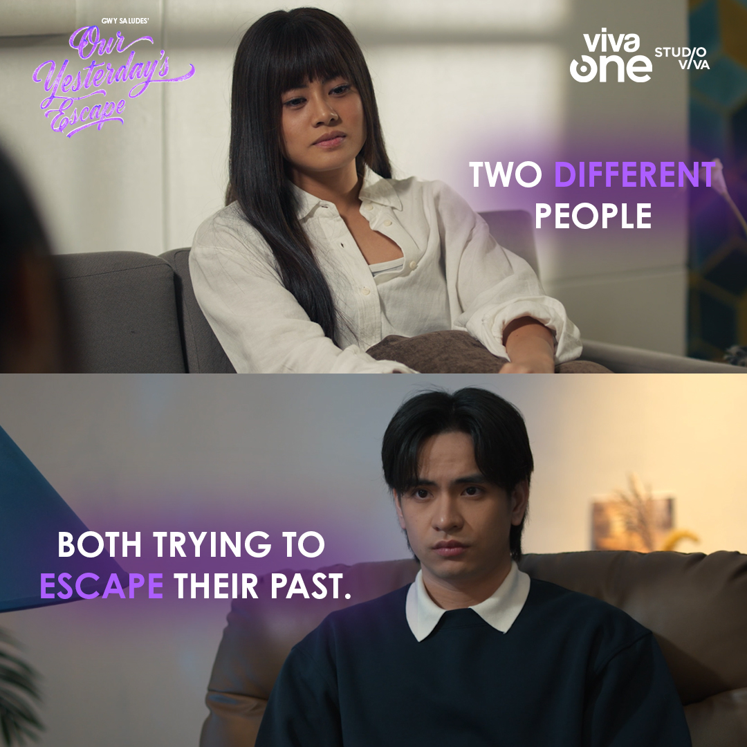 StudioVivaPH's tweet photo. Grabe ang pinagdaanan ng dalawang ’to. They really deserve to breathe and have some freedom

Catch the EPISODE 2 of Our Yesterday’s Escape, now streaming only on Viva One https://t.co/M1l1126Hqy

#OurYesterdaysEscape
#OYEShan
#NicoleOmillo | #JairusAquino
#JaiNicole | #ShaKierra https://t.co/2n5ROQ4TAo