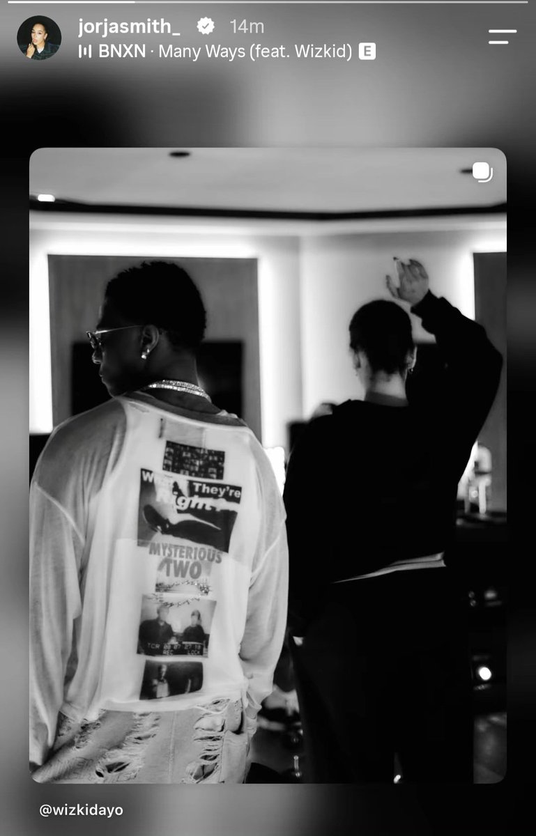 Elozino__'s tweet photo. Jorja Smith via IG 

Wizkid X Jorja Smith 🔥 https://t.co/UazjctmFr5