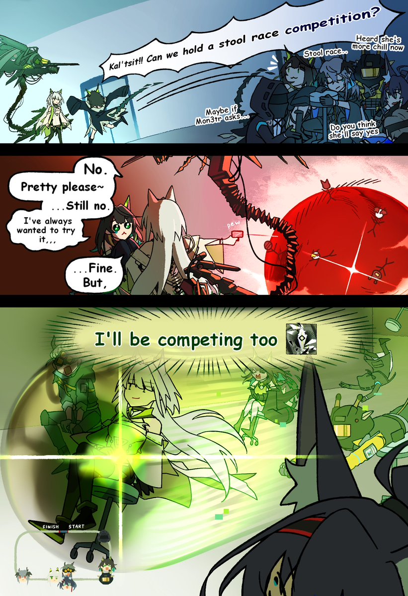 sub_furiwo's tweet photo. #Arknights #アークナイツ #明日方舟
Kal'tsit learns to enjoy her mortal life and embodies the yolo spirit😌 https://t.co/pWnjfXHp7Z