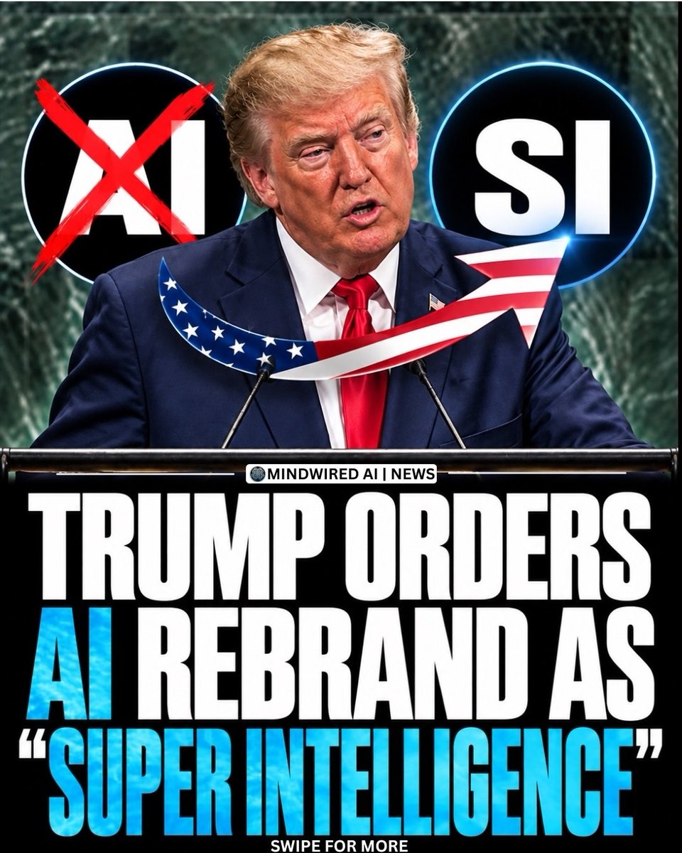 AlainDegany's tweet photo. L'objectif de #Trump en remplaรงant, ร la demande de ses maรฎtres, l'appellation ยซ Intelligence artificielle ยป par ยซ #Super_intelligence ยป est tout simplement d'effacer la frontiรจre entre l'intelligence ยซ artificielle ยป et la vie humaine, de conditionner les esprits ร accepter plus facilement l'implantation de puces cรฉrรฉbrales chez le commun des mortels, de faciliter le contrรดle social et de normaliser tout ce processus dans un avenir proche.
En fait, nos "maรฎtres" nous convaincront que l'implantation de puces est dans notre intรฉrรชt et que devenir ยซ super-intelligent ยป enrichira et transformera nos vies et nous rendant plus compรฉtitifs.
Je pense que cette pratique se gรฉnรฉralisera par l'implantation de puces chez les enfants dรจs leur plus jeune รขge ; bientรดt, chacun sera persuadรฉ que son enfant doit se faire implanter une puce pour รฉviter d'รชtre distancรฉ par les autres.
Comme je l'ai รฉcrit il y quelques annรฉes, Starlink et le projet Neuralink d'Elon Musk โ qui consiste ร implanter des puces chez l'รชtre humain โ sont essentiellement des initiatives majeures pertinentes pour le #Transhumanisme ; par le biais du contrรดle satellite, ils visent ร rendre chaque รชtre humain, oรน qu'il se trouve dans le monde, contrรดlable et exploitable par ses maรฎtres.