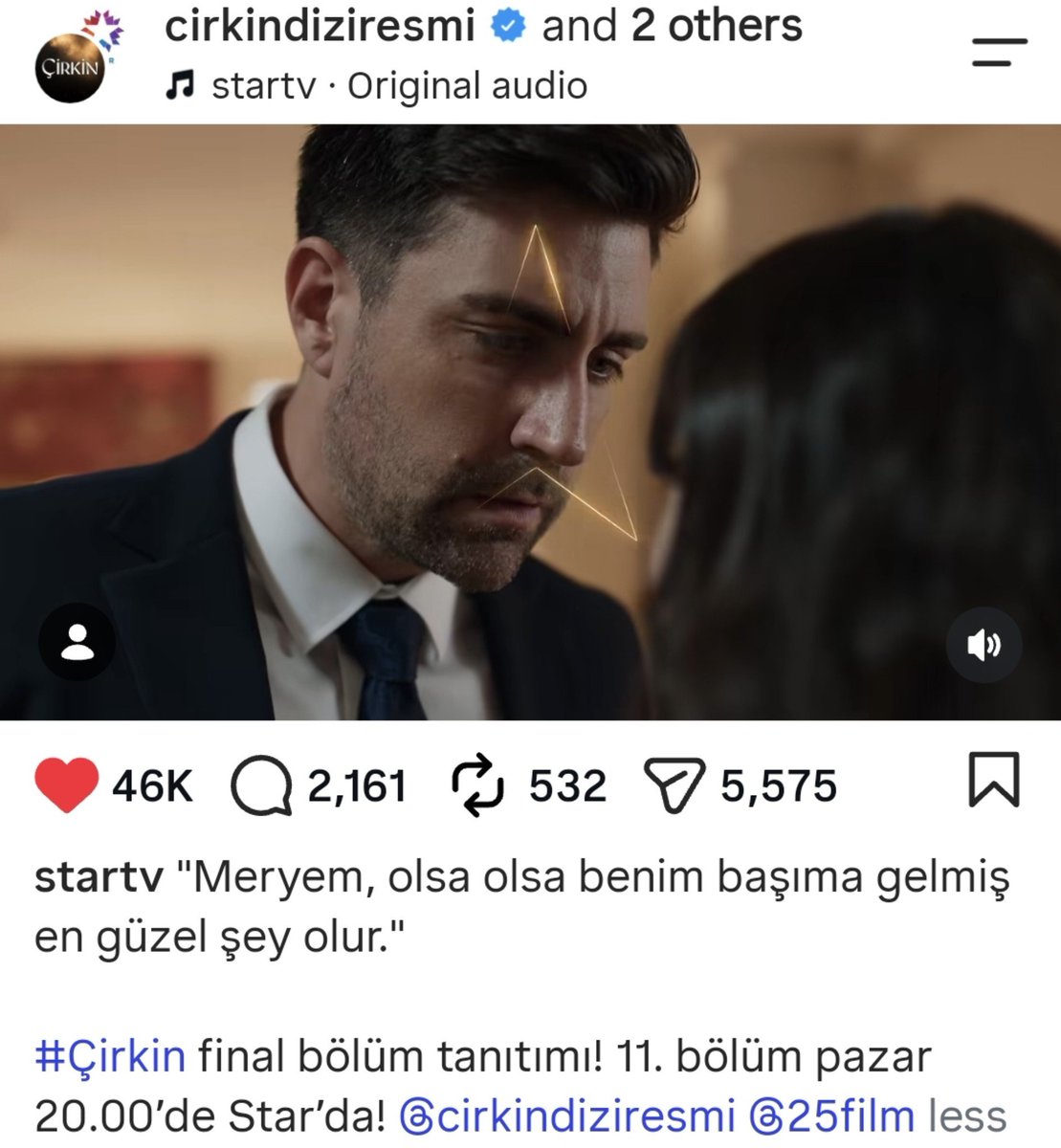 1_amaris's tweet photo. 14 saatte 2.4 izlenmiş 11 bölüm fragmanı aldığı etkileşim'e bakın sinirden ağlıyorum 😢💔 
@startv Allah belanızı versin sabah sabah ya insafsızlar 🤬

#Çirkin #KadMer https://t.co/6ERTe1hipr