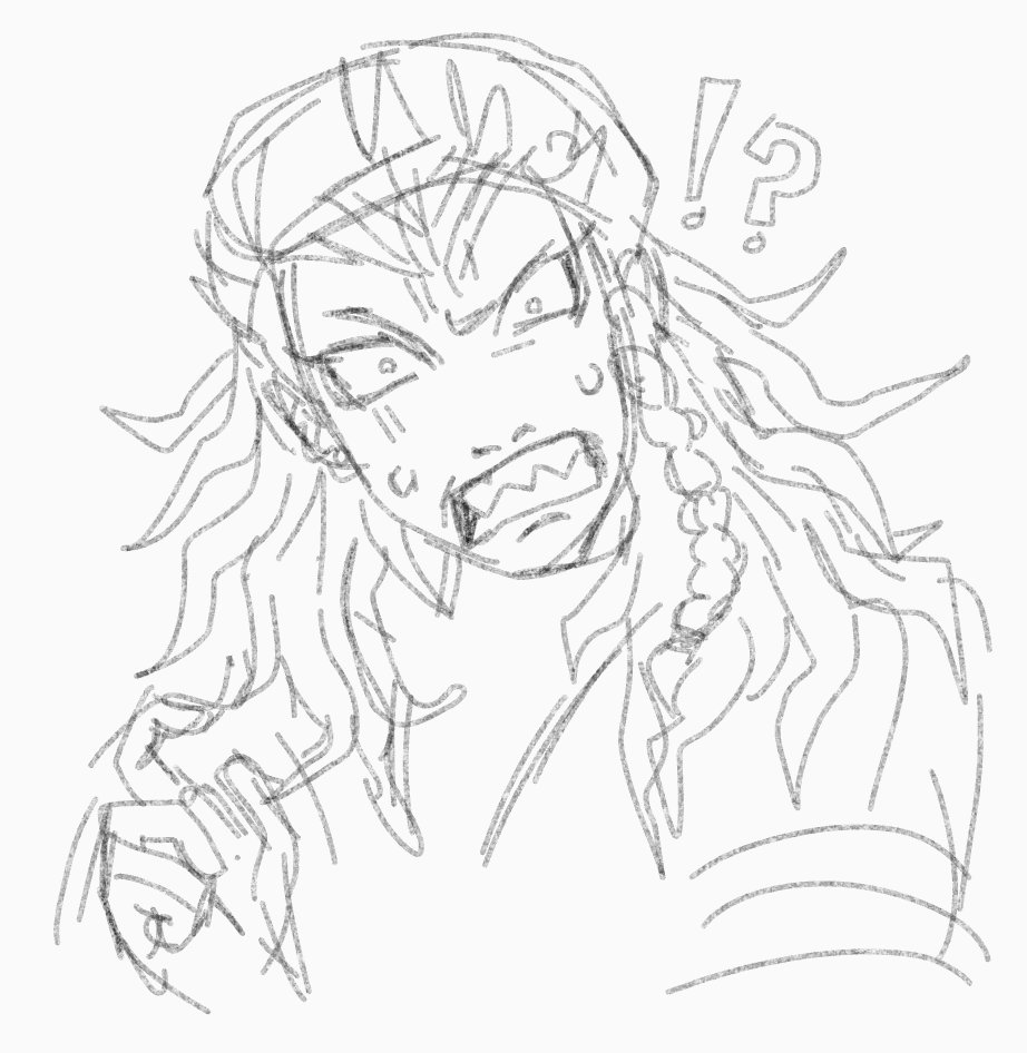 nekodams's tweet photo. kaz doodle i did w my finger... and knuckle...... https://t.co/f9us4EeA5q