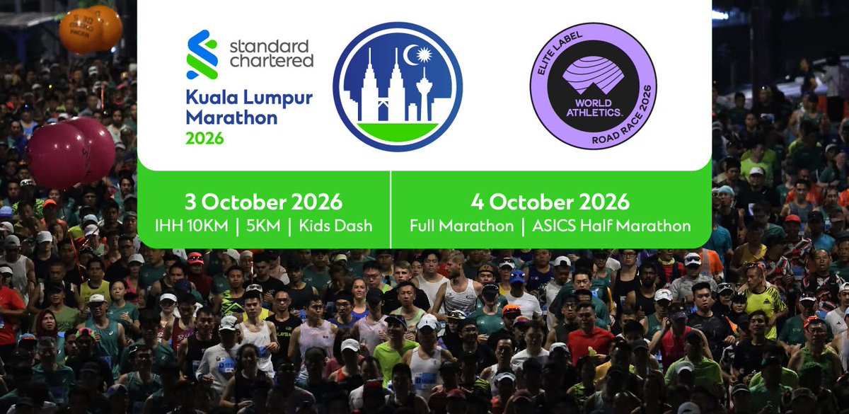 craigansibin's tweet photo. 🚨 BUSY WEEKEND AHEAD IN KLANG VALLEY 🚨
Kuala Lumpur - Putrajaya - Sepang - Serdang

If you're heading out this weekend, plan your journey wisely. There are A LOT of events happening from 2-4 October. 

🏎️ 02-04 Oct: F1 Bahrain GP in Malaysia (Sepang)
🪂 02-04 Oct: KL Tower Int. BASE Jump (KL)
🌏 02-04 Oct: Int. Tourism, Arts & Cultures Exh. (KL)
🚗 02-04 Oct: Tokyo Auto Salon Malaysia (Serdang)
🎭 02-04 Oct: Citrawarna Speed Festival (Putrajaya)
🎤 03 Oct: Faizal Tahir: Suara Rakyat Concert (Bkt Jalil)
🎶 03 Oct: Henry Lau "Enjoy The Show" World Tour (KL)
😂 03 Oct: Mic Drop Comedy Night (KL)
🏃 03-04 Oct: KL Standard Chartered Marathon (KL)
🚴 04 Oct: Le Tour de Langkawi (Putrajaya)
🎻 04 Oct: Anoushka Shankar Live in KL (KL)

Good luck, everyone. 😂🇲🇾