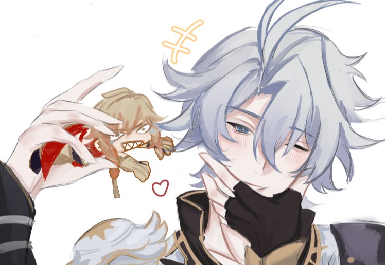 Phairemv's tweet photo. Phaidei art collab <3
 #phaidei #Phainon #mydei https://t.co/4K3XmFyJWY