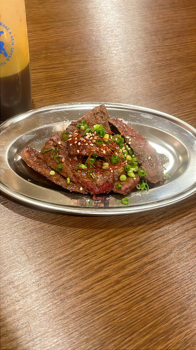shimadaliver's tweet photo. ひばりヶ丘「らくだや」

牛レバー焼き590円 
レバー評価：レレレレバー ★★★★

https://t.co/QjBN1wmJIZ 

#レバー #牛レバー焼き #レバー週間 #TokyoFood https://t.co/Vr4KlIVDAc