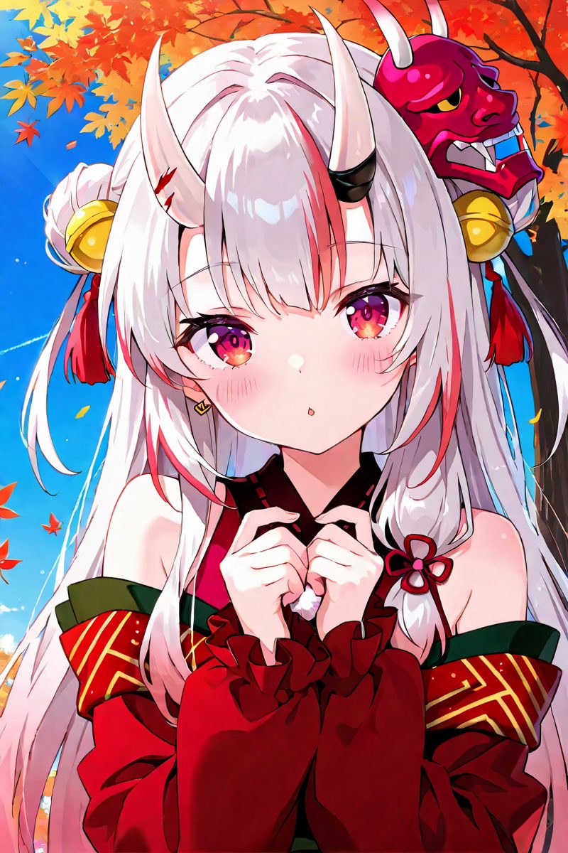 Rone0036's tweet photo. おはようござです！！

少しづつ寒くなりつつある余ｻﾑ:( ;´꒳`;):
かわ余で温まる日々😈

本日もよろしくです✨️
 #AIイラスト  #百鬼あやめ  #ホロライブ https://t.co/7FMf8ujdFt
