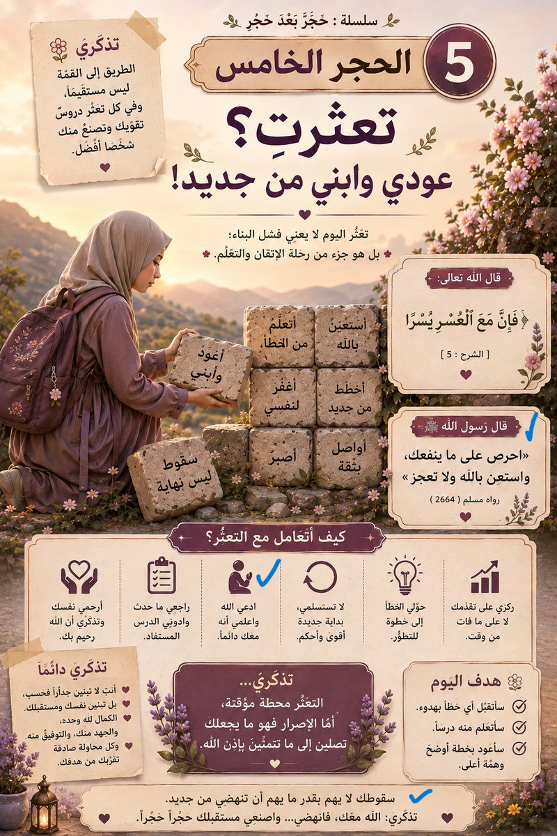 aelyuan's tweet photo. تعثرت .. عودي من جديد 
سلسة حجر بعد حجر  #حجر_بعد_حجر https://t.co/tPGkUUhqQj
