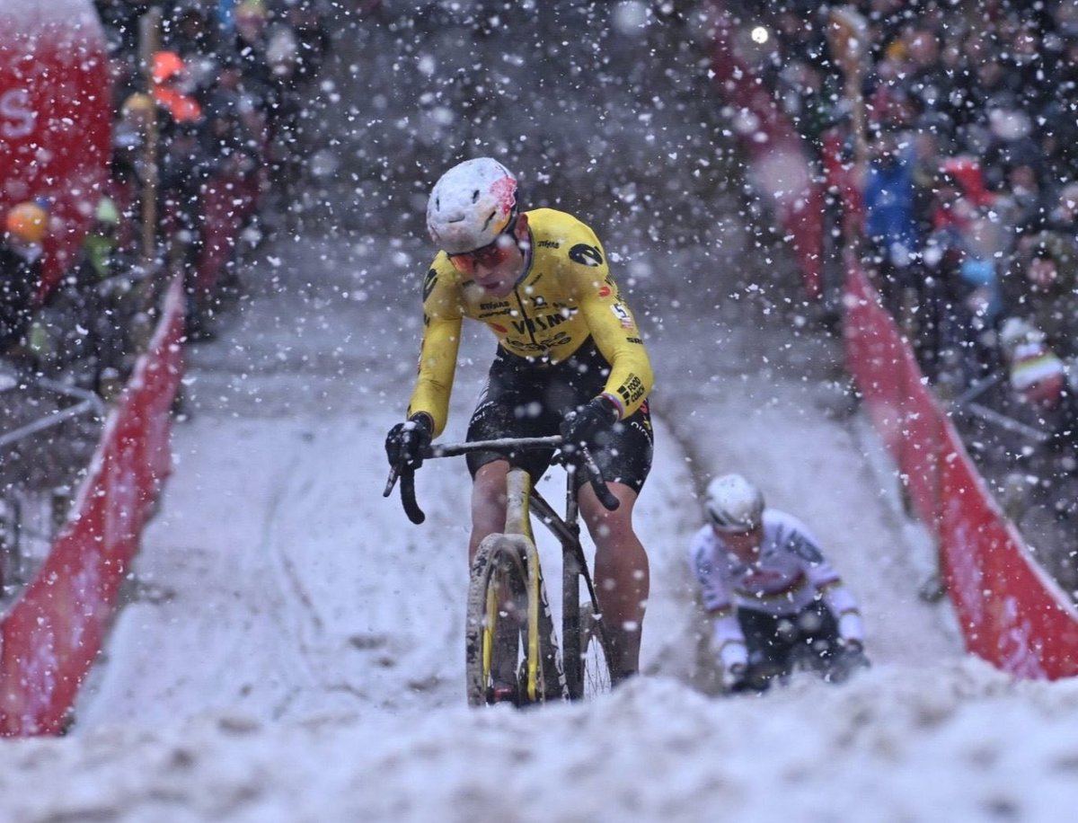 CyclingTodayEn's tweet photo. Wout van Aert has confirmed that he will return to cyclocross for the 2026–2027 winter season https://t.co/DrPPx1OSWU