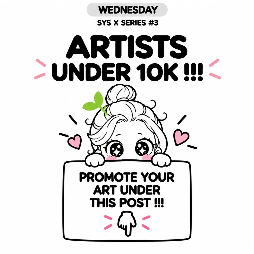 sysinacgi's tweet photo. ARTISTS!!!
PROMOTE YOU ART UNDER THIS POST! #art https://t.co/zDvmk8O4ZB