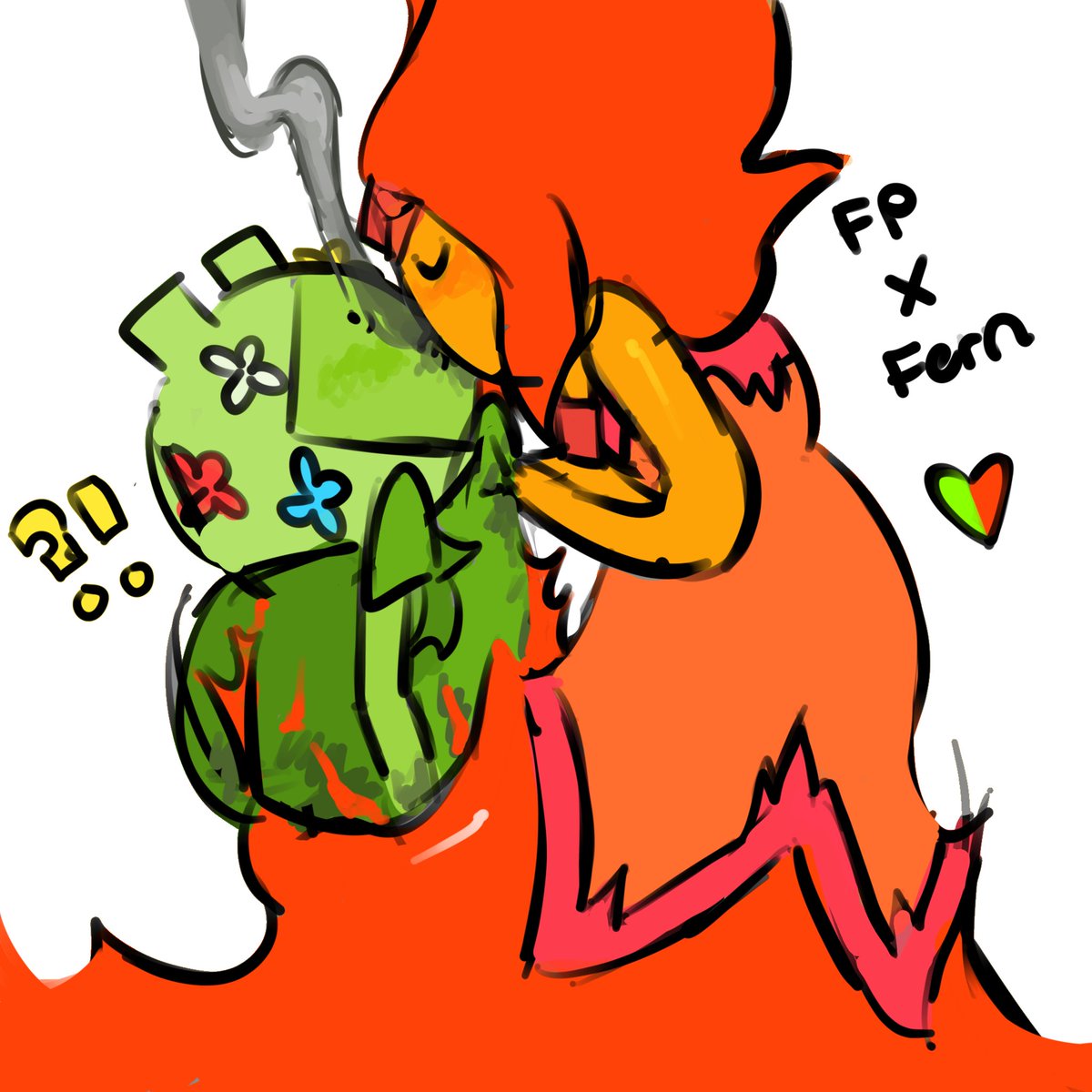 madielele's tweet photo. Fp x Fern 🔥🌱
#adventuretime #adventuretimefanart https://t.co/yqItxj9qyi