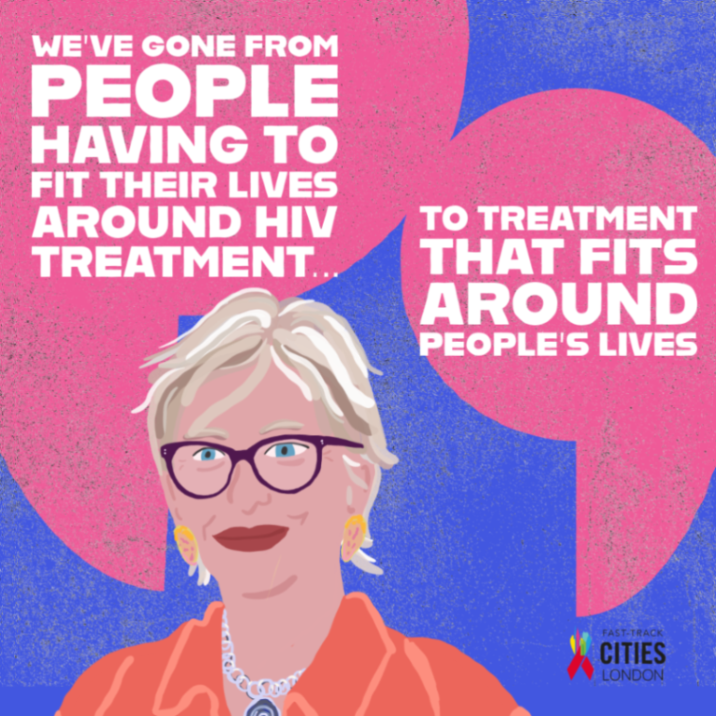 londonftci's tweet photo. 30 years of progress in HIV treatment has transformed not only how people live with HIV, but how treatment fits into everyday life. 

🎧 Watch or listen: https://t.co/0DDGrIVQTL

#GettingtoZero #FastTrackCitiesLondon #EndStigma https://t.co/bRmgrdSR6D
